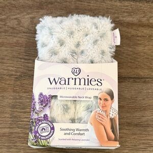 Warmies Gray Microwavable Neck Wrap